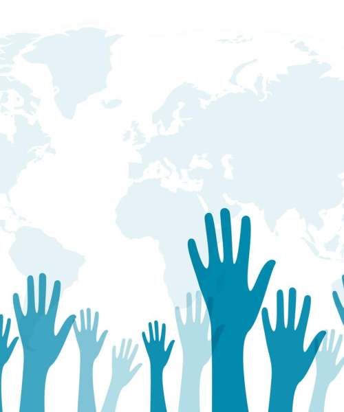 global-volunteer-solidarity-hands-up-banner-with-earth-map-vector-min